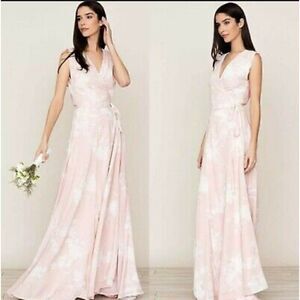 BHLDN Yumi Kim Sashay Floral Wrap Dress Size XS